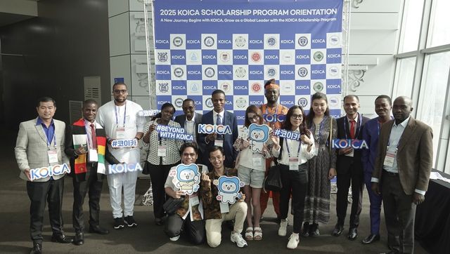 코이카 학위연수 사업에 참여한 개도국 인재들