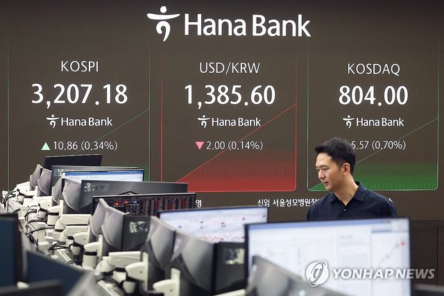 코스피·코스닥 상승세로 출발…환율은 내림세