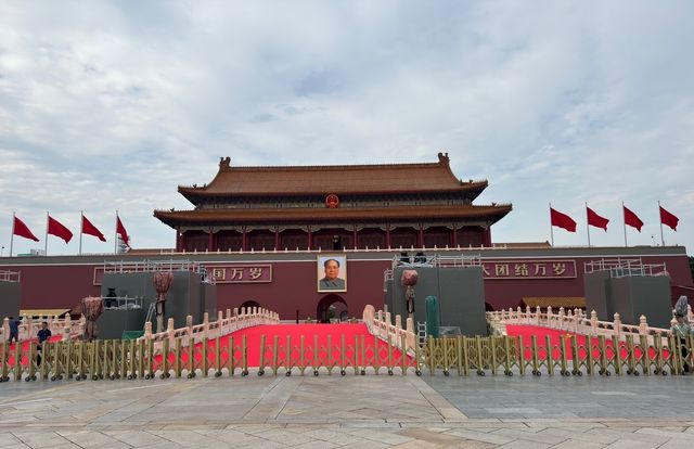 전승절 80주년 앞둔 톈안먼
