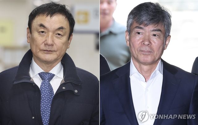 권오수 전 도이치모터스 회장(왼쪽)과 이종호 전 블랙펄인베스트 대표