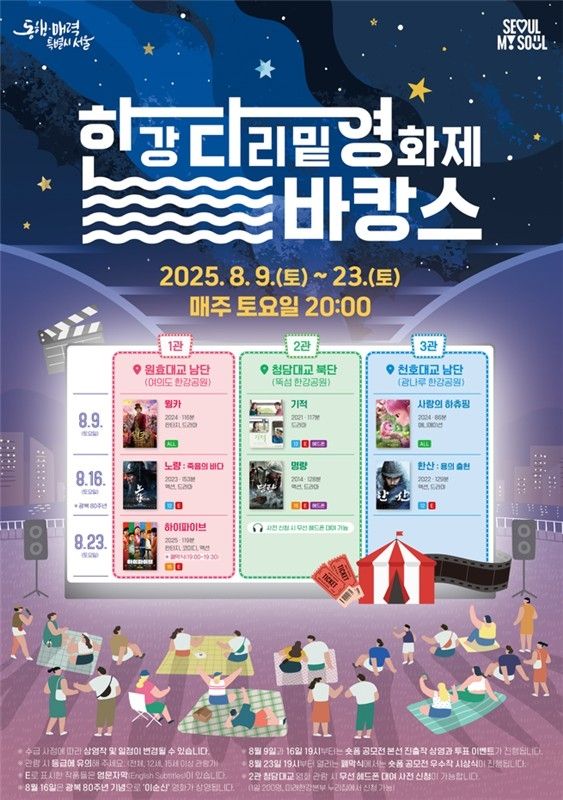 2025 한강 다리밑 영화제