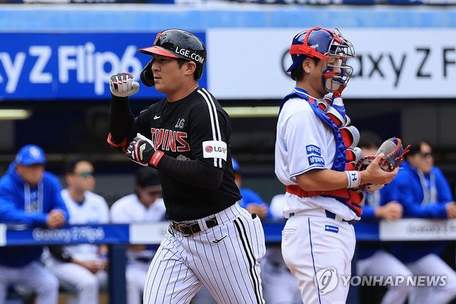 오지환 솔로홈런