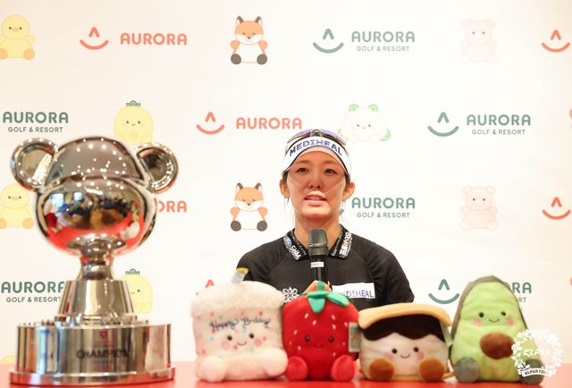 우승 인터뷰하는 배소현