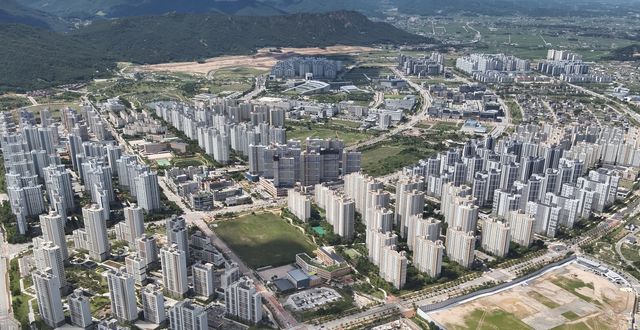 충남도청과 내포신도시