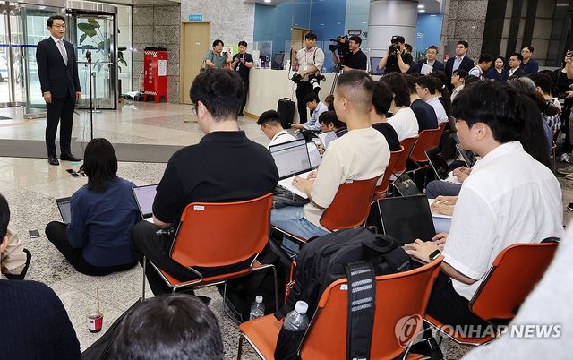 지명 소감 밝히는 이억원 금융위원장 후보자