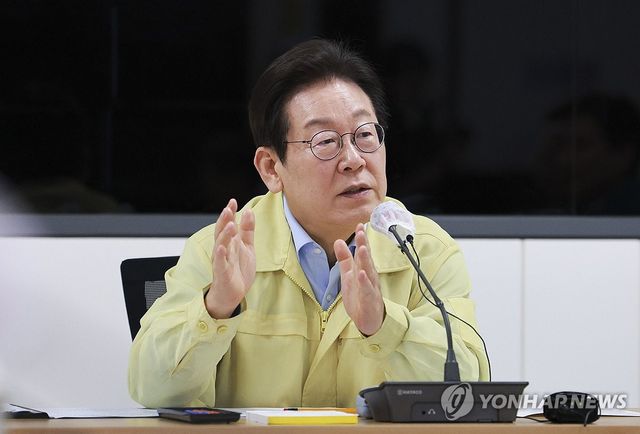 이재명 대통령, 강릉 가뭄 대책 회의 발언