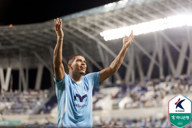 대구에 리그 17경기 만의 승리를 안긴 카이오.