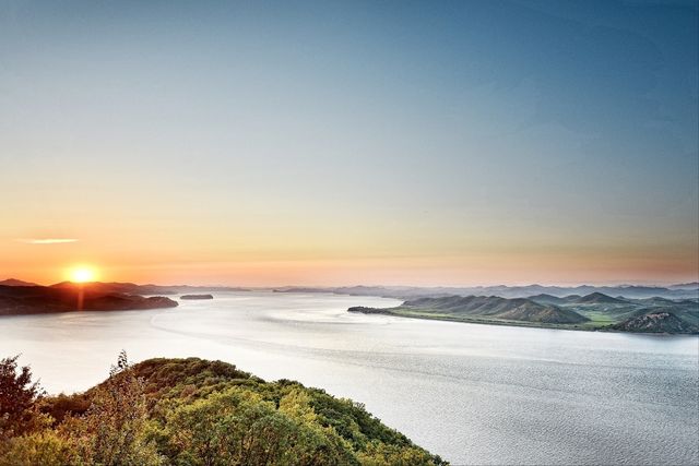 김포 애기봉에서 바라본 전망