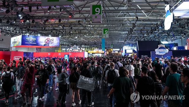 북적이는 게임스컴 2025