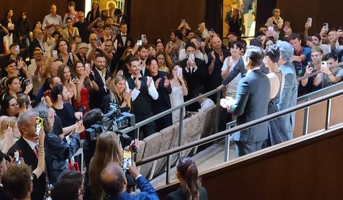 제82회 베네치아영화제 영화 '어쩔수가없다' 프리미어 상영회