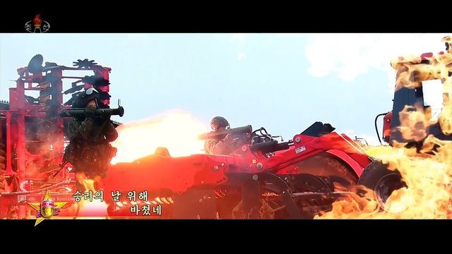 북한, 파병군 찬양 뮤직비디오 '기억하리' 공개