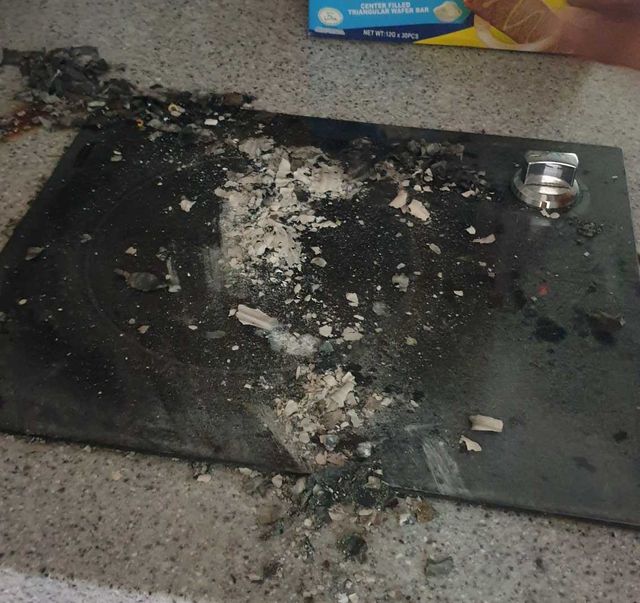 펜션 주방서 발생한 화재