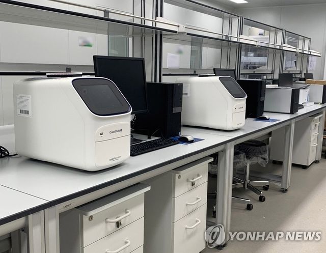 춘천바이오산업진흥원 내 체외진단 장비 