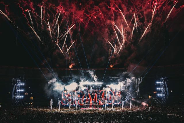 로마서 열린 스트레이 키즈 월드투어 공연사진