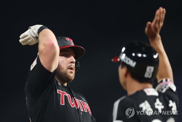 LG 오스틴 만점 활약