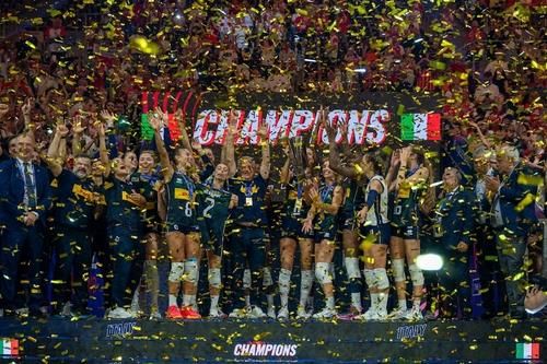 올해 VNL에서 여자부 대회 2연패를 달성한 이탈리아 