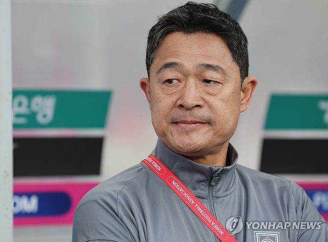 이민성 한국 U-22 축구대표팀 감독