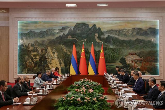 중국, 아르메니아와 전략적 동반자 관계 수립