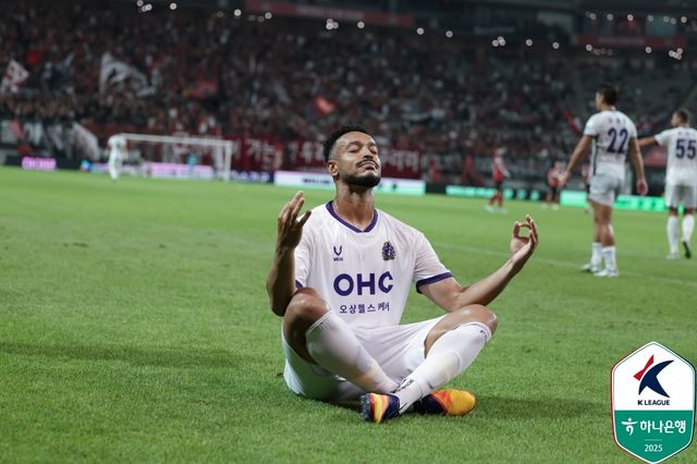 FC서울을 상대로 결승골을 터트린 모따