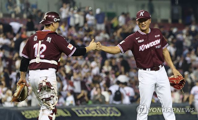 6-5 승리 거두는 키움