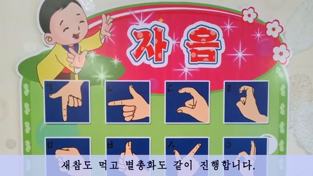 북한 손말(수어)