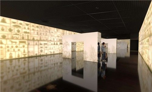 전시 공간 연출 예시