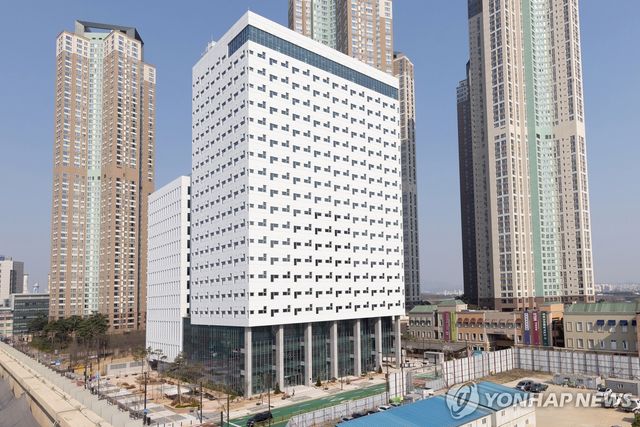 고양시가 이전을 추진하는 백석동 신축 빌딩