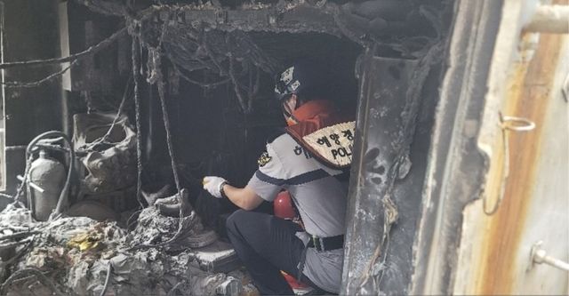 화재 발생한 어선