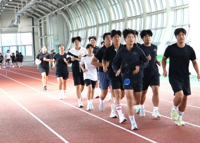 전지훈련 선수단