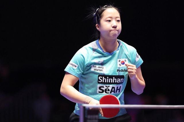 한국 여자탁구 에이스 신유빈