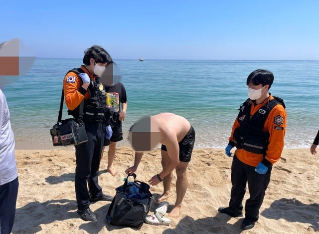 구조 당시 모습