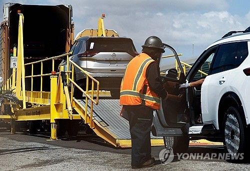 미국에 수출된 일본 차량
