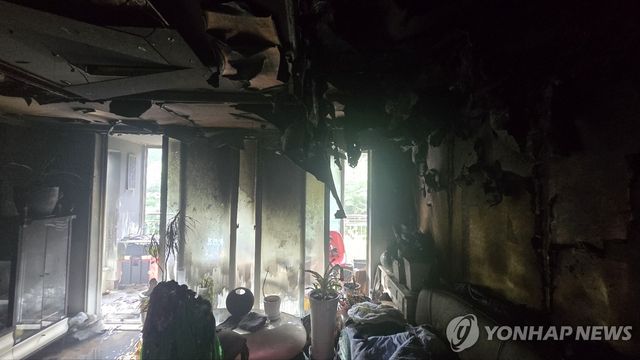 대전 정림동 아파트 화재