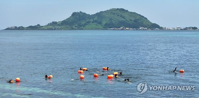 제주 해녀들의 물질