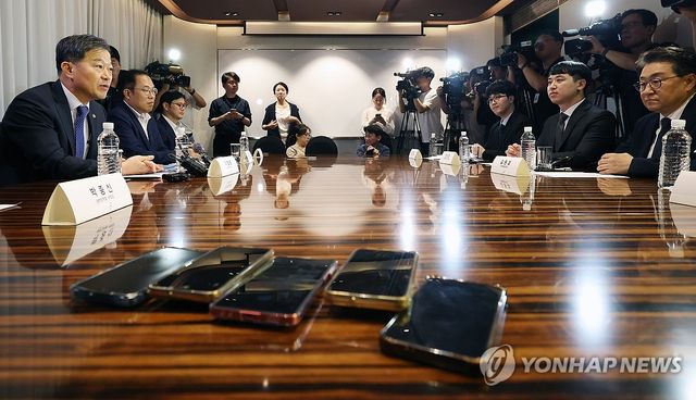 지난달 25일 열린 제1차 수련협의체 회의