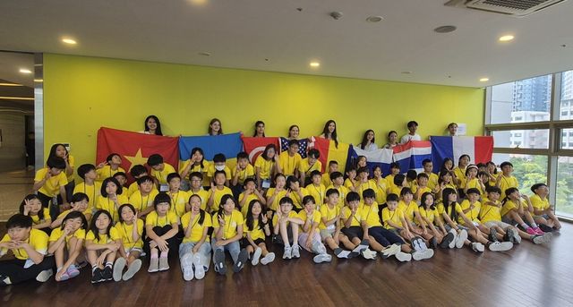 재일동포 초등생 '세계의 날' 행사 참가