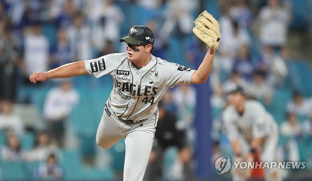 역투하는 한화 김서현
