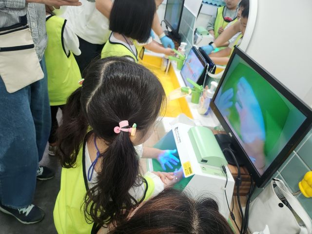 어린이 손씻기 체험