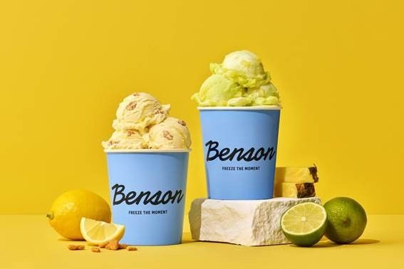 벤슨 인기 맛 레몬크림쿠키, 럼라임&파인애플. [베러스쿱크리머리 제공. 재판매 및 DB 금지]