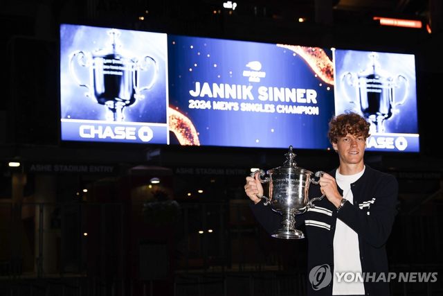 2024년 US오픈 남자 단식 우승 신네르