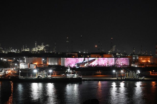 '장생포 라이트' 모습