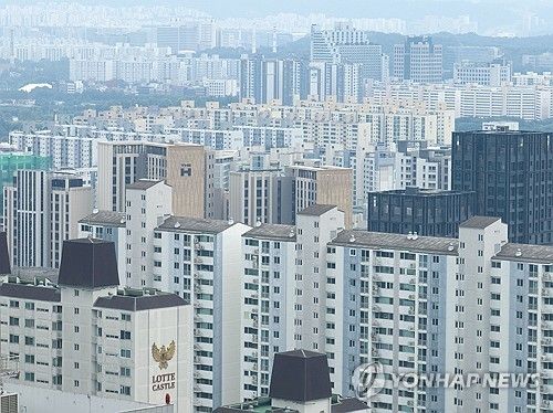 서울 시내 아파트 단지 