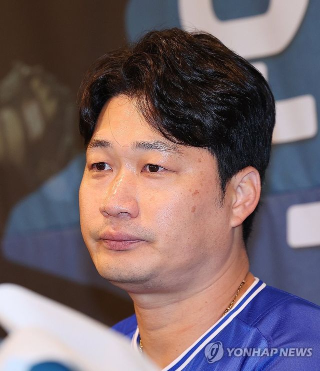 오승환 은퇴 기자회견