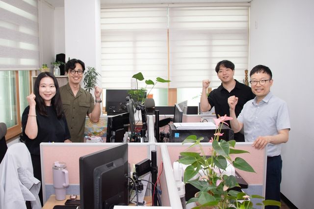 사하구 업무혁신팀 직원 4명