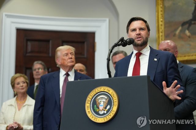 JD 밴스 미국 부통령 [EPA 연합뉴스 자료사진. 재판매 및 DB 금지]