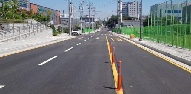 청주일반산업단지 도로 재포장