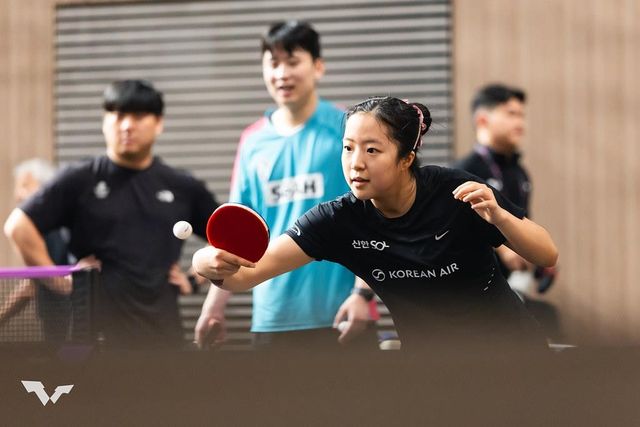 WTT 챔피언스 요코하마에 출전한 신유빈