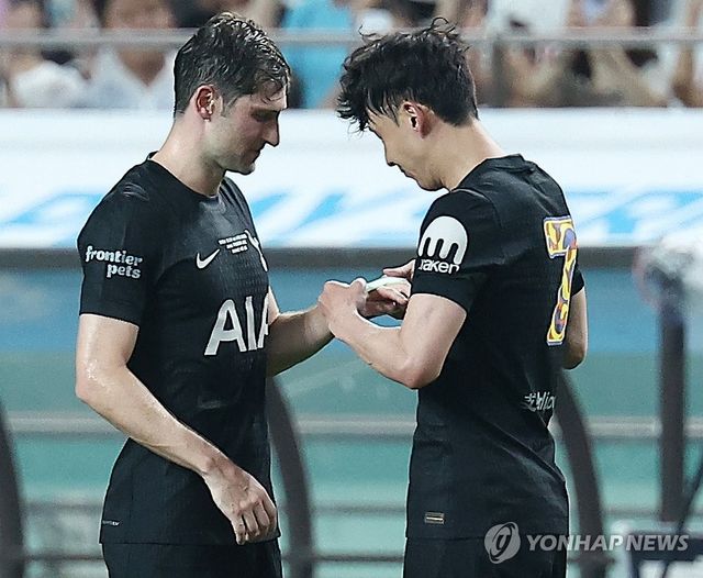 벤 데이비스와 손흥민