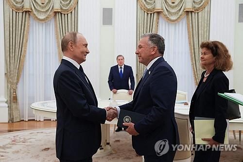 푸틴 대통령과 위트코프 미국 특사