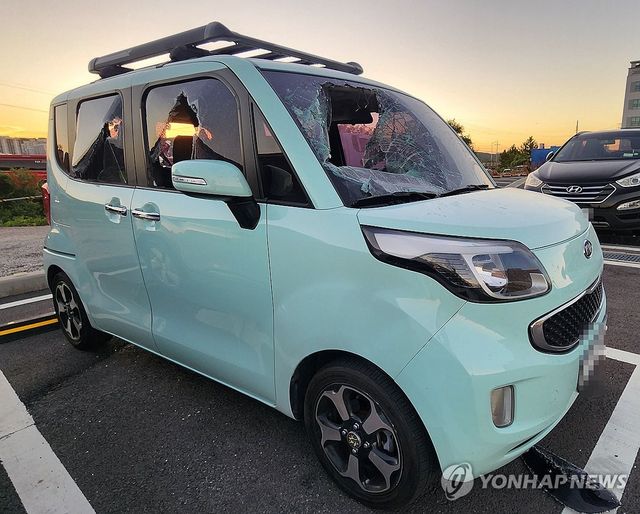 울산 한 병원 주차장서 흉기 피습